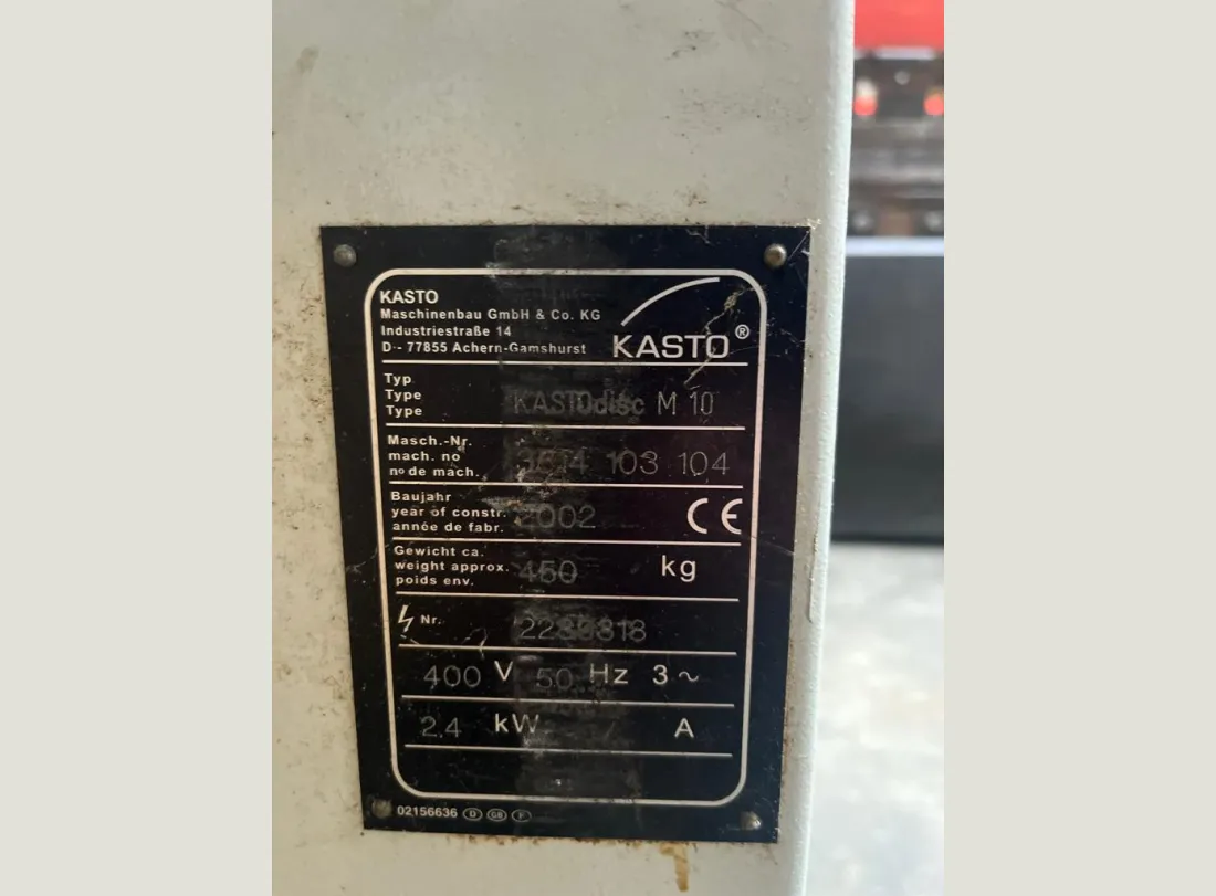 Saw Cutter KASTO 3
