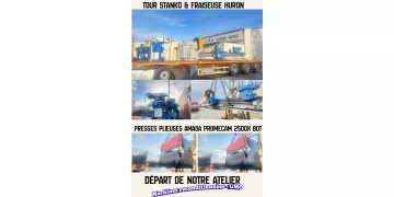 Departure from our workshop