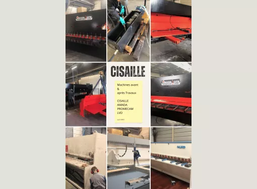 Refurbished shears – Complete reconditioning process