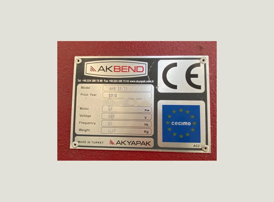 Roller AKYAPAK  AHS 25/13 4