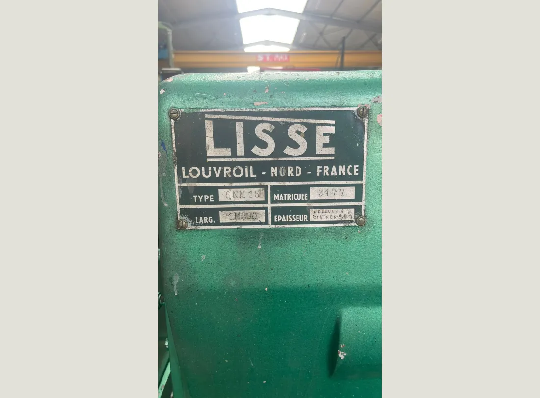 Roller machine 1500 x 5.5 2