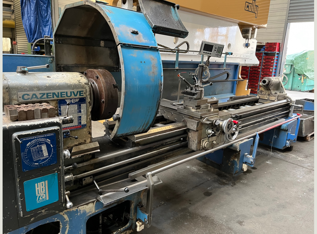 LATHE CAZENEUVE HB 725 x 3000 6