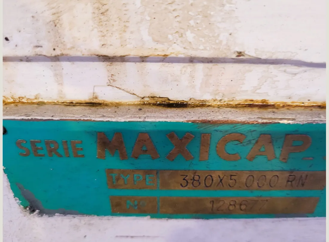 Lathe SCULFORT  MAXICAP 380 x 5000 NR 6