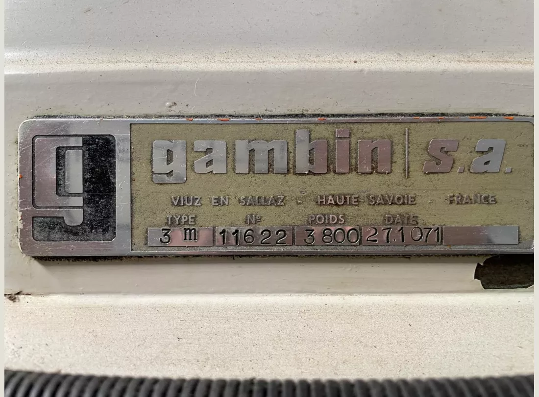 Milling Machine GAMBIN 3M 5