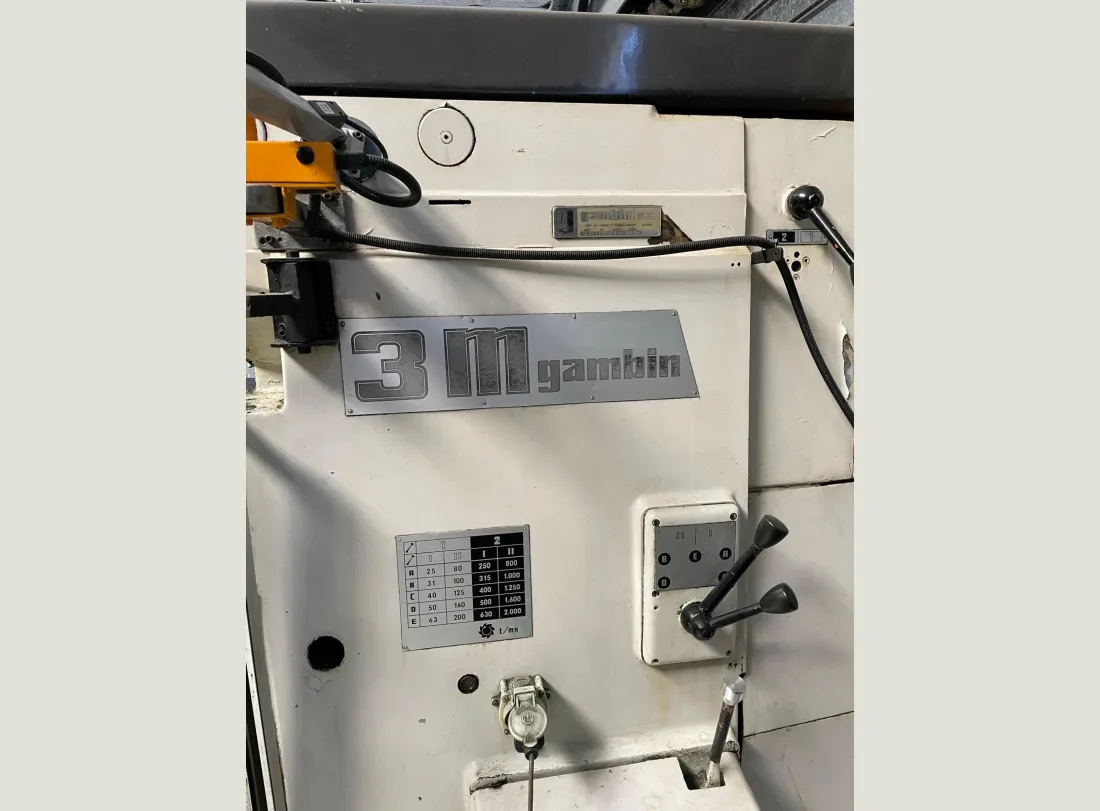 Milling Machine GAMBIN 3M 4