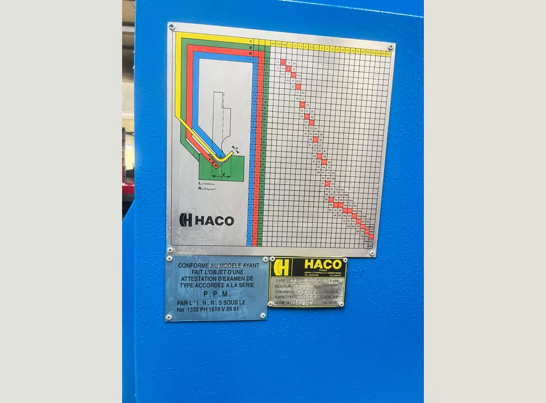 Press Brake HACO 3000 x 135T 5