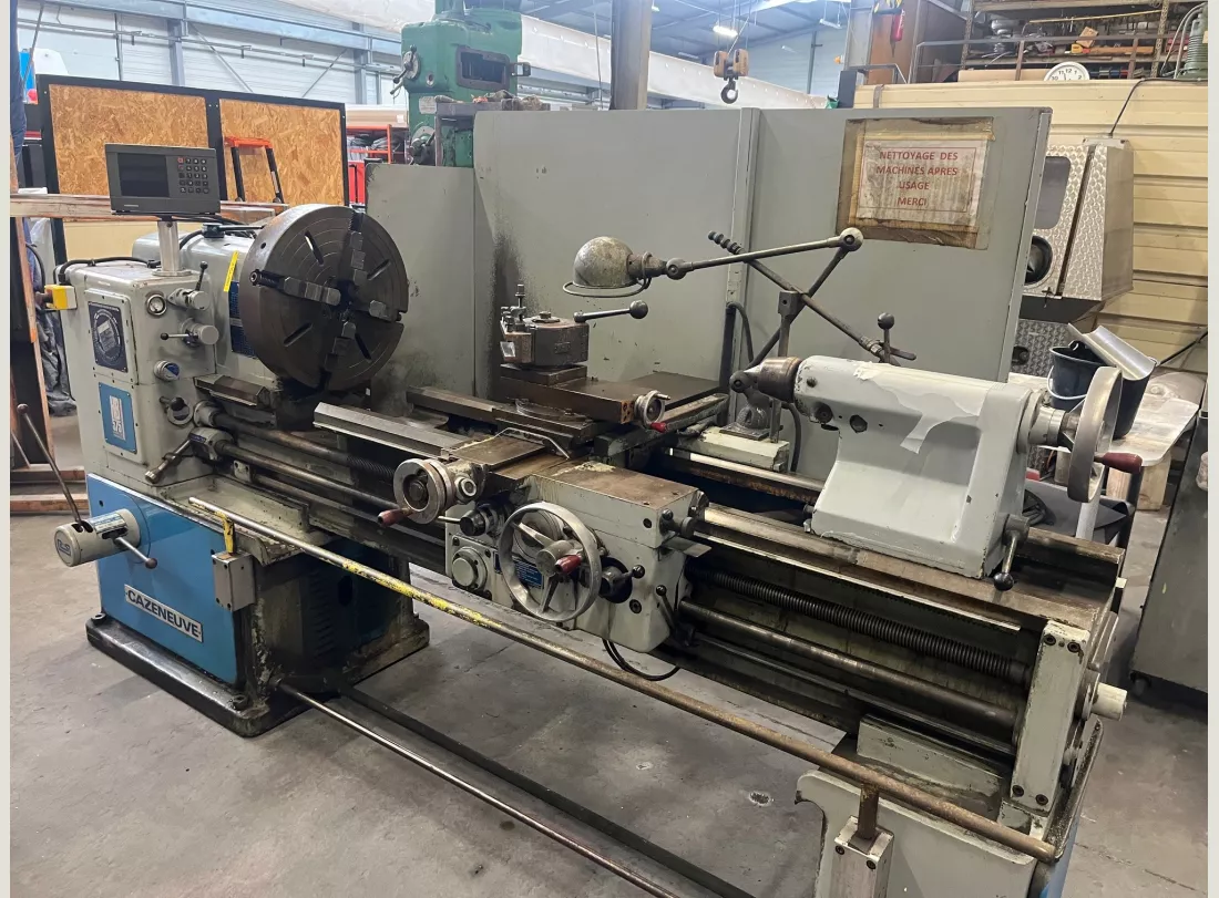 Lathe CAZENEUVE HB 575 x 1500 -BROKEN 1