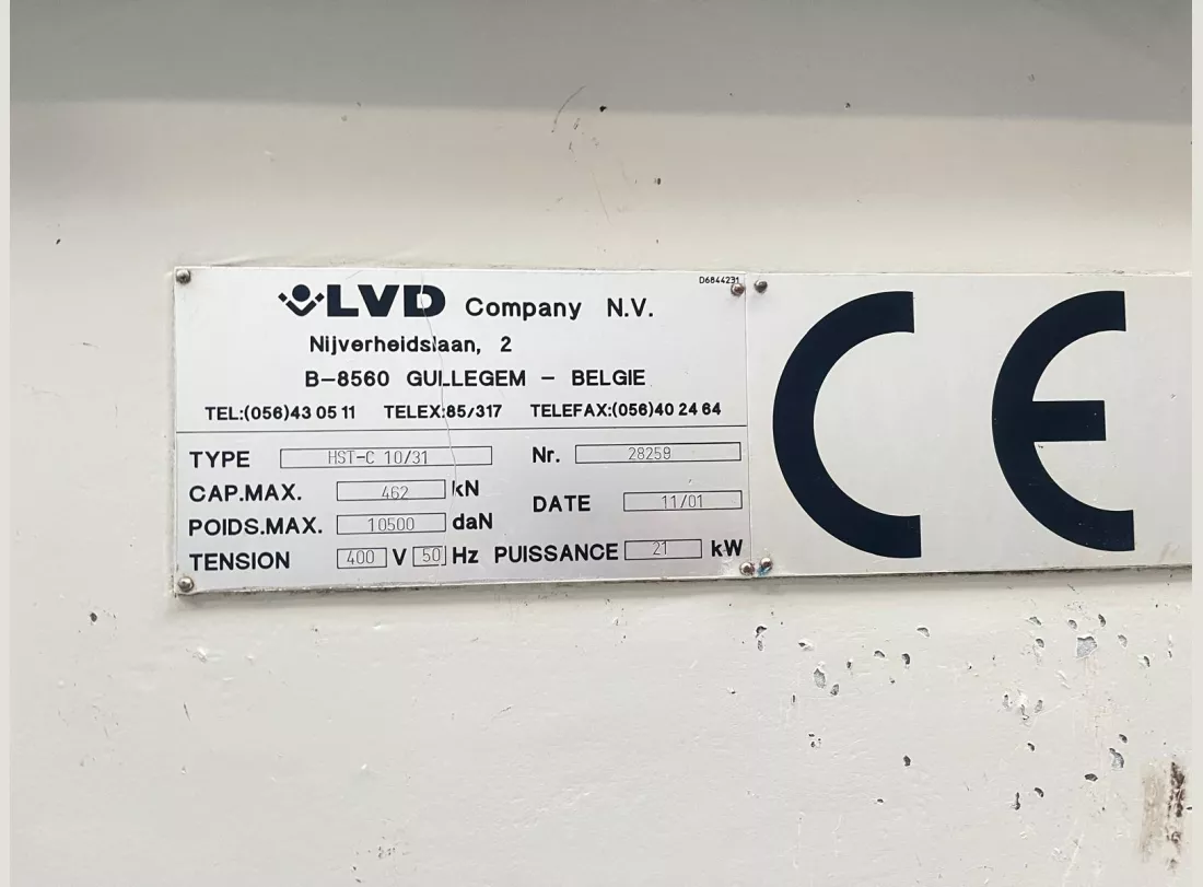 Shears LVD 3000 x 10 4