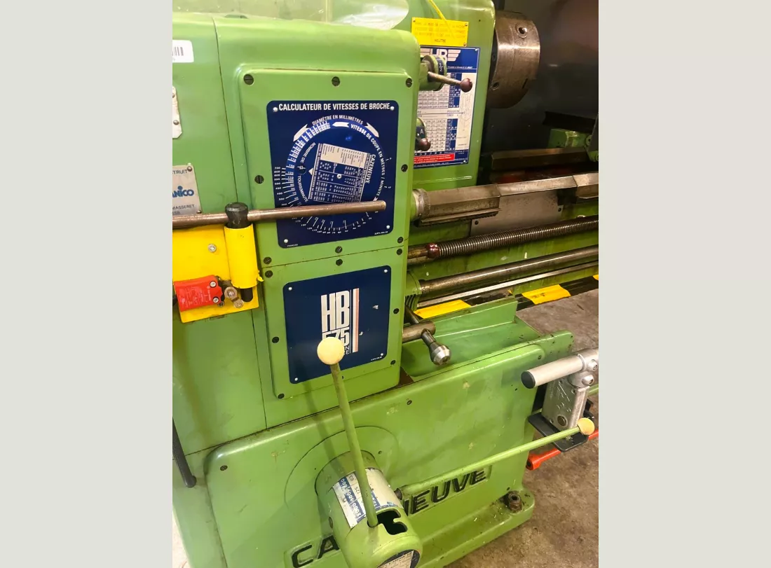Lathe CAZENEUVE HB575 x 1500 5