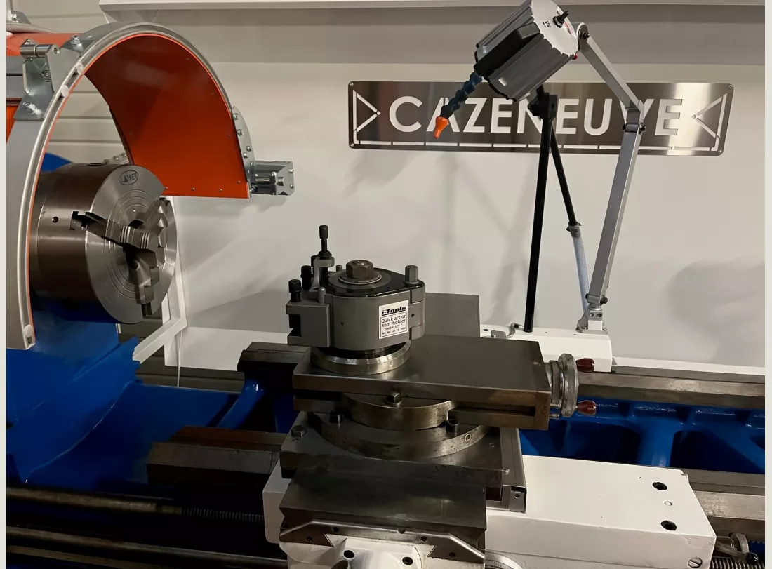 Lathe CAZENEUVE HB 725 x 1500 with Rompu 3