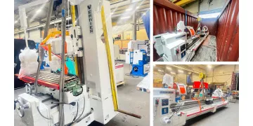 Container dispatch – Machines reconditioned by GMO