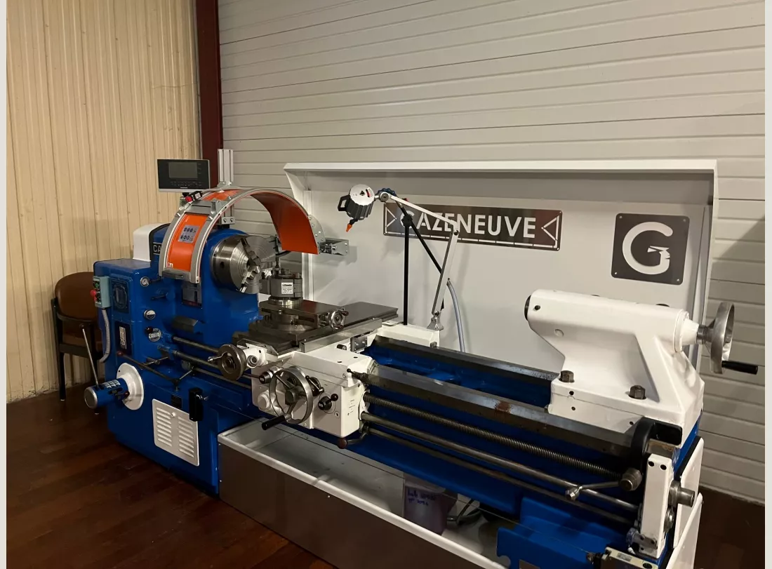 Lathe CAZENEUVE HB 725 x 1500 with Rompu 1