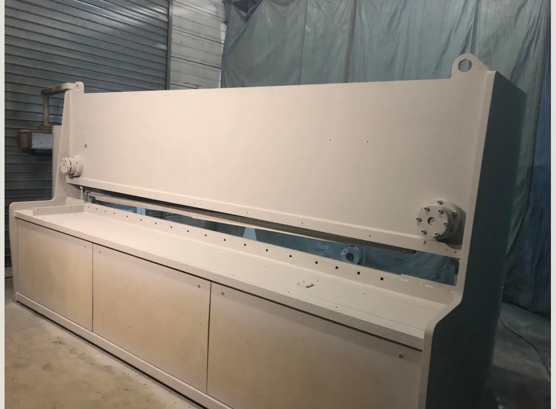 Refurbished shears – Complete reconditioning process 12