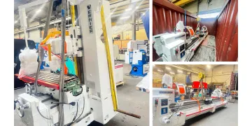 Container dispatch – Machines reconditioned by GMO