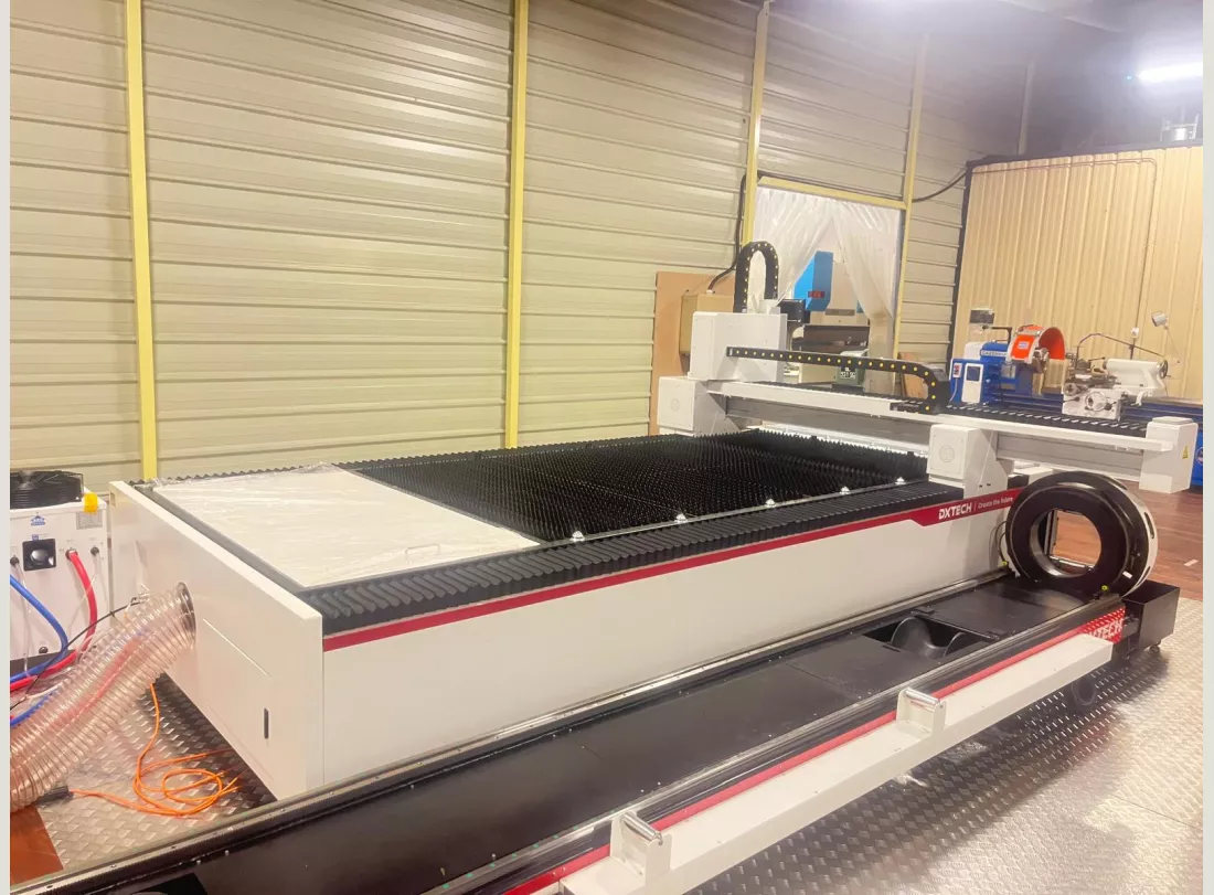 DX1530FL LASER cutting machine 5