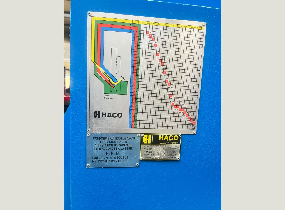 Press Brake HACO 3000 x 135T 5