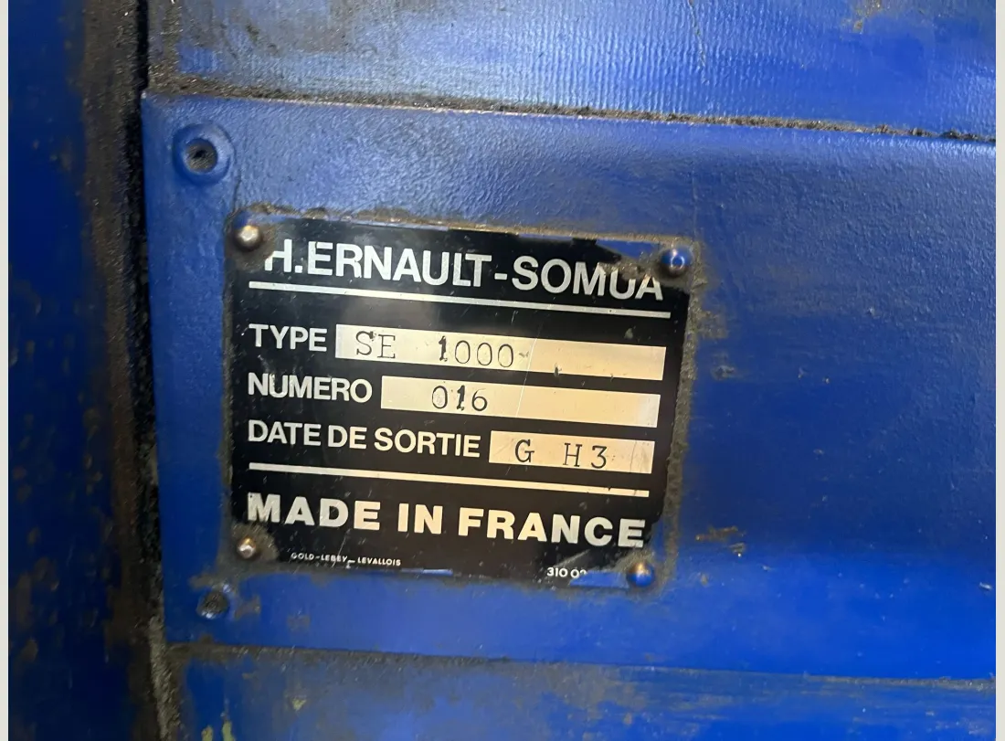 Lathe horizontal H.Ernault Somua SE1000 10