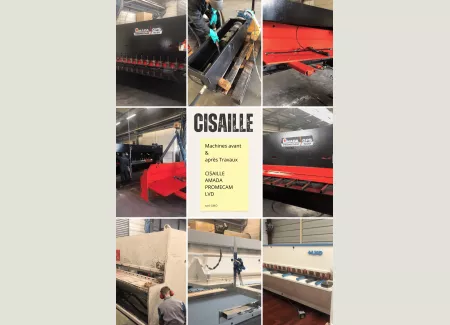 Refurbished shears – Complete reconditioning process