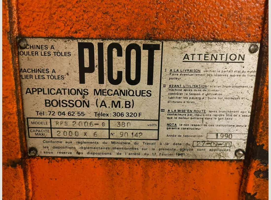 Roller PICOT 2000 x 6 6