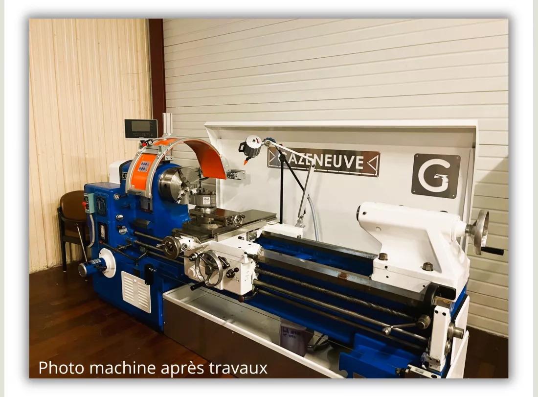 Lathe CAZENEUVE HB 725 x 1000 1