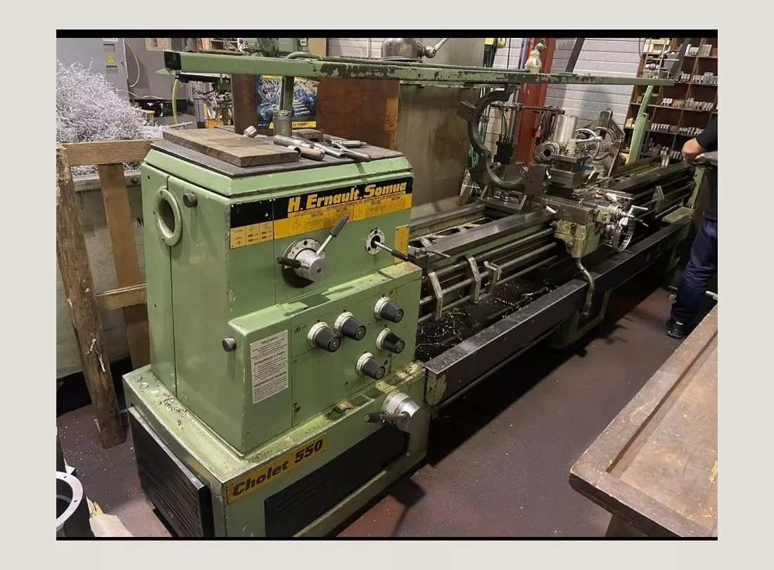 Lathe  ERNAULT CHOLET 550 1