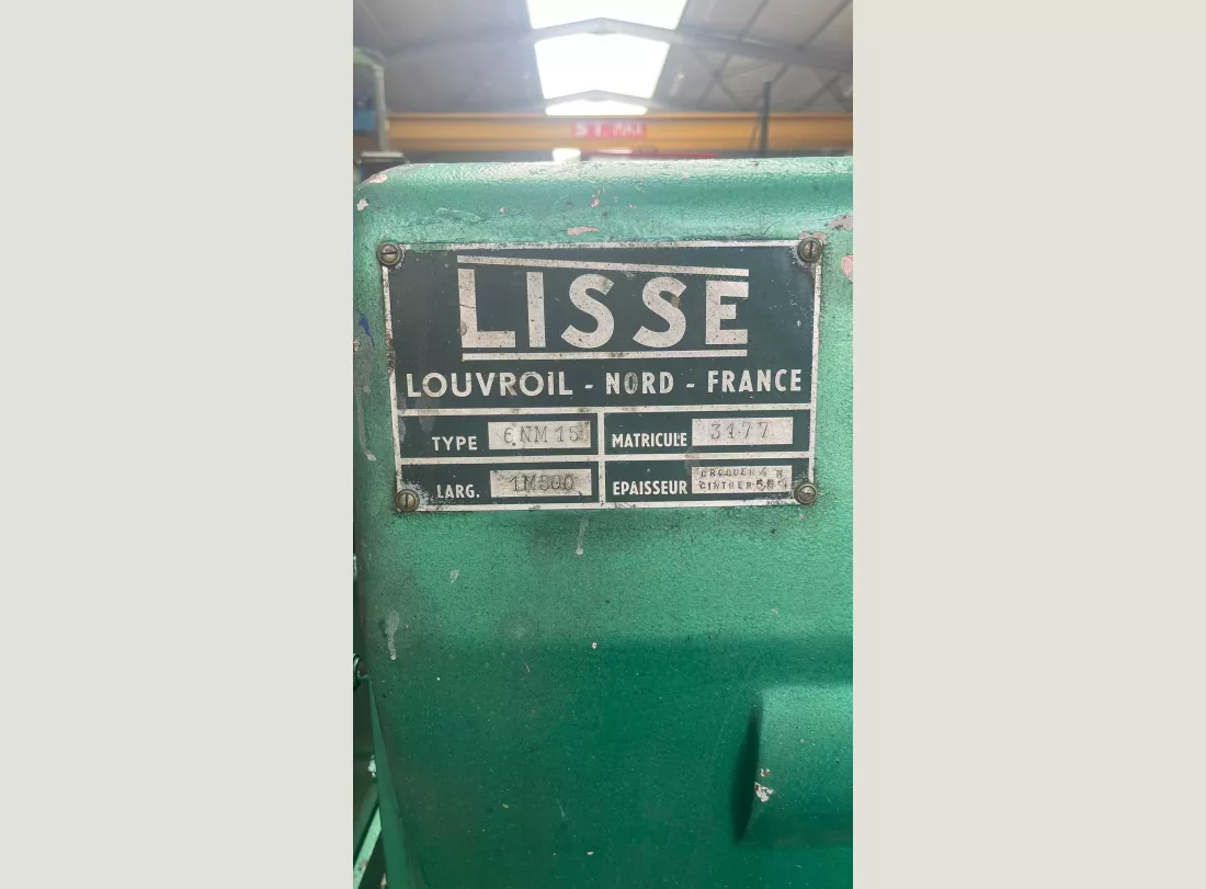 Roller machine 1500 x 5.5 2