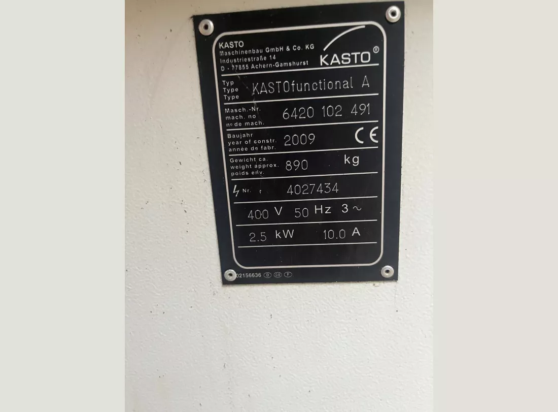 Band Saw KASTO FUNCTIONAL A 6